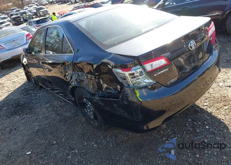 2012 Toyota Camry Le from USA, damaged, VIN 4T1BF1FK6CU588100